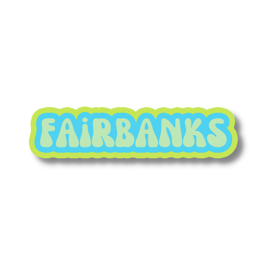 Fairbanks Cloud Sticker