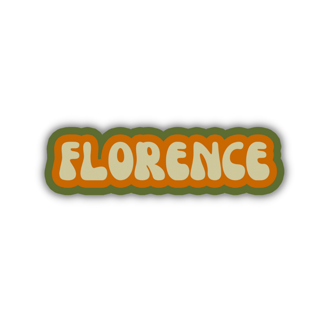 Florence Cloud Sticker