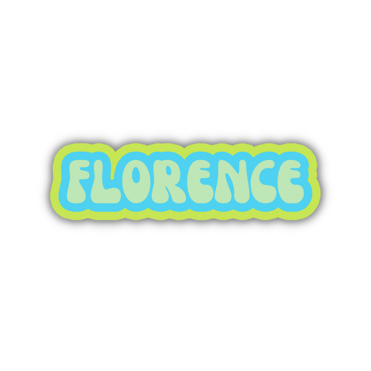 Florence Cloud Sticker
