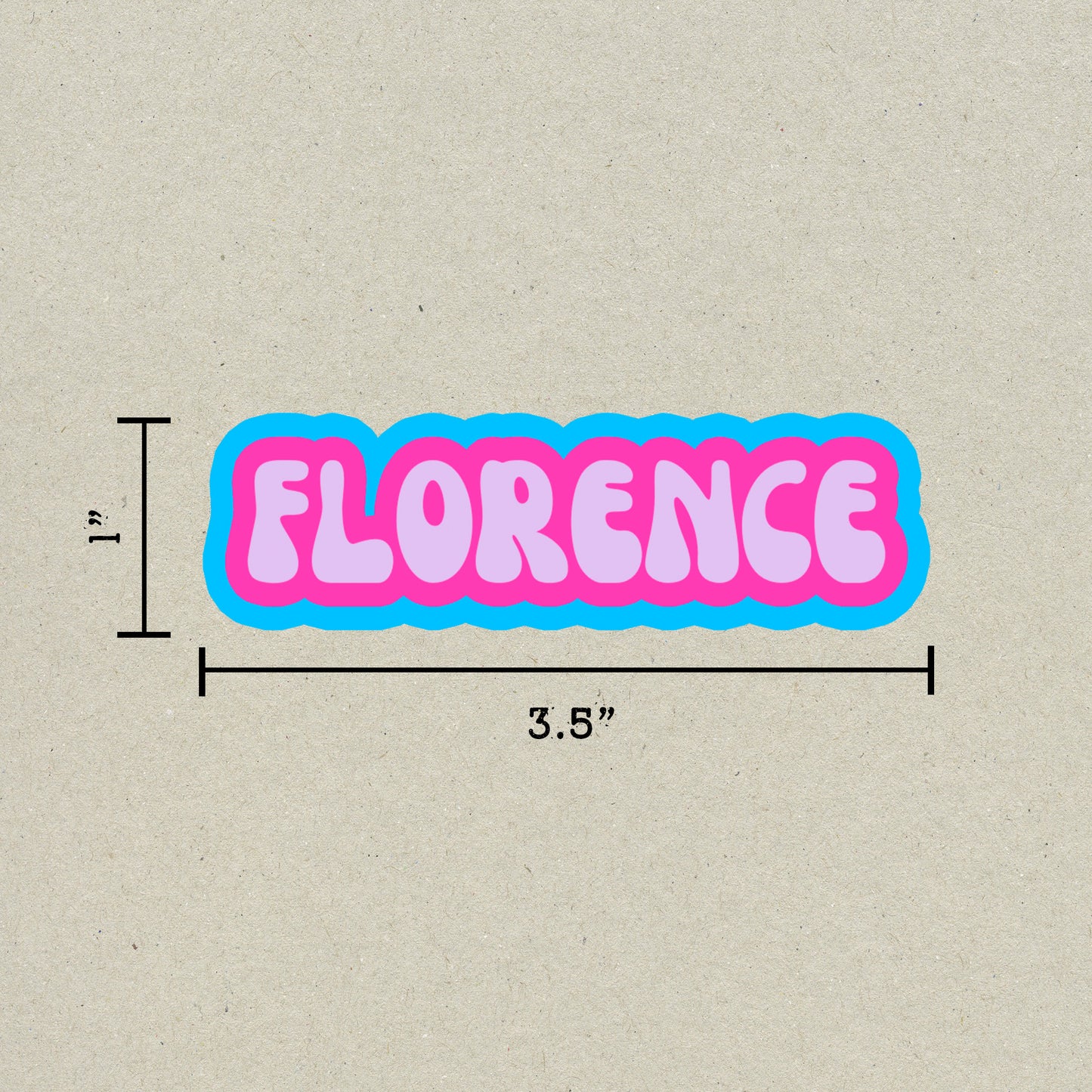 Florence Cloud Sticker