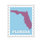 Florida Stamp Sticker