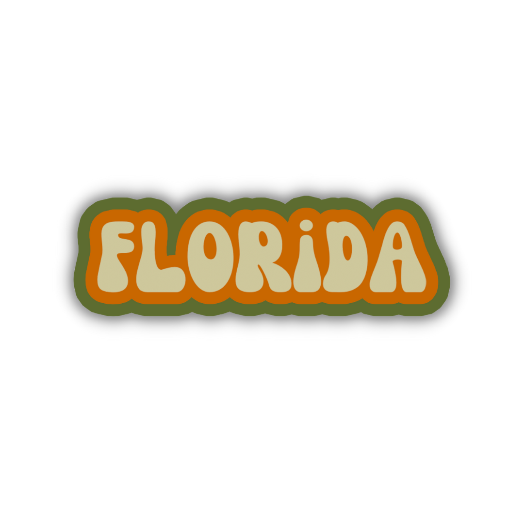 Florida Cloud Sticker