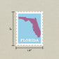 Florida Stamp Sticker