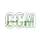 GCM Grand Cayman Airport Code Sticker