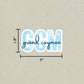 GCM Grand Cayman Airport Code Sticker