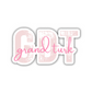 GDT Grand Turk Airport Code Sticker