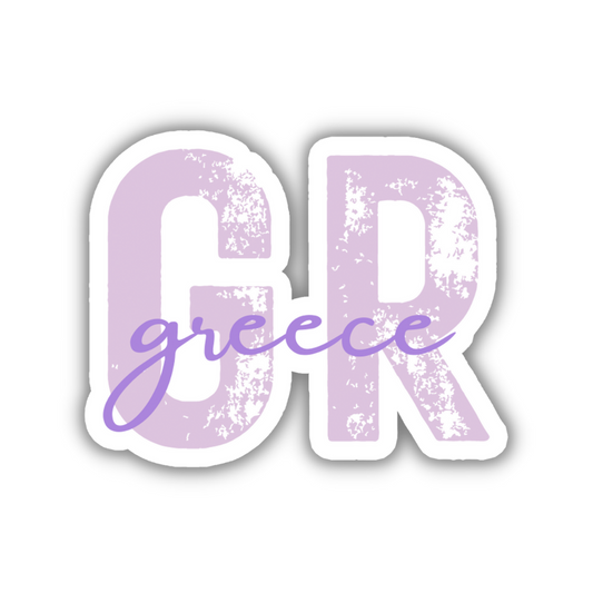 Greece Country Code Sticker