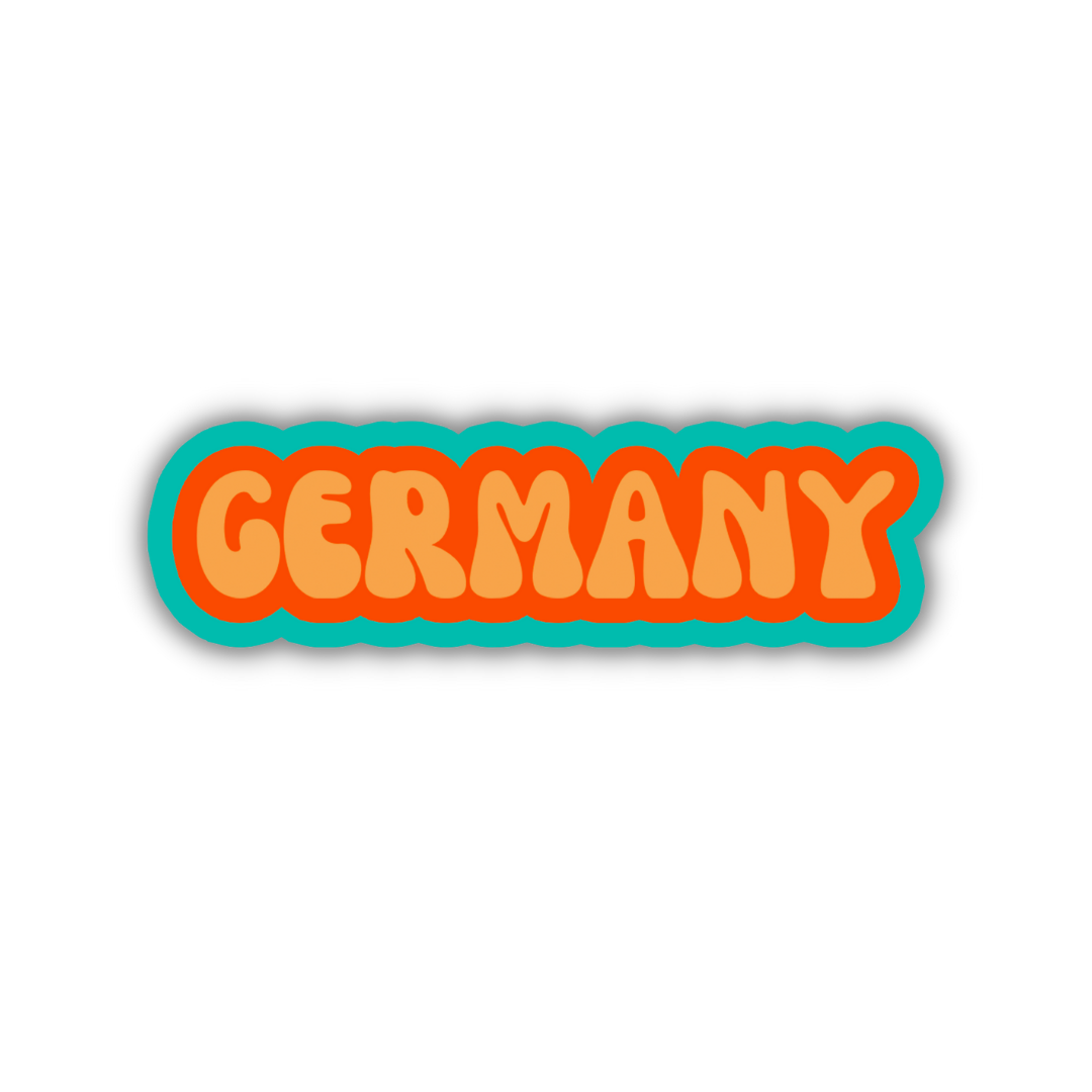 Germany Cloud Sticker