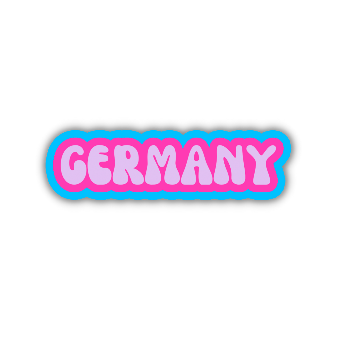 Germany Cloud Sticker