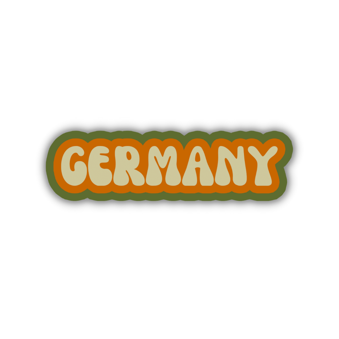 Germany Cloud Sticker