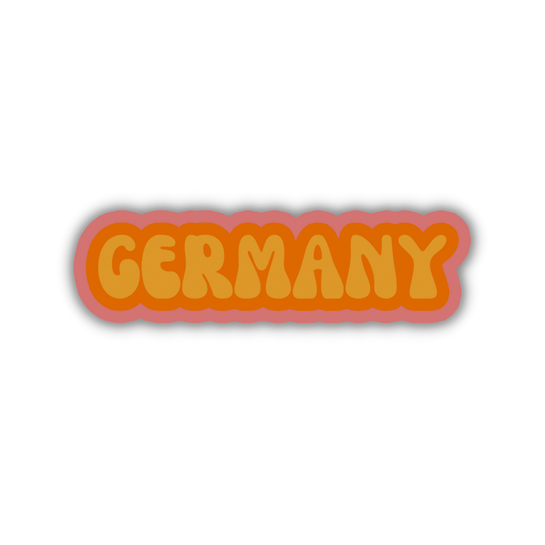 Germany Cloud Sticker