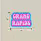 Grand Rapids Cloud Sticker