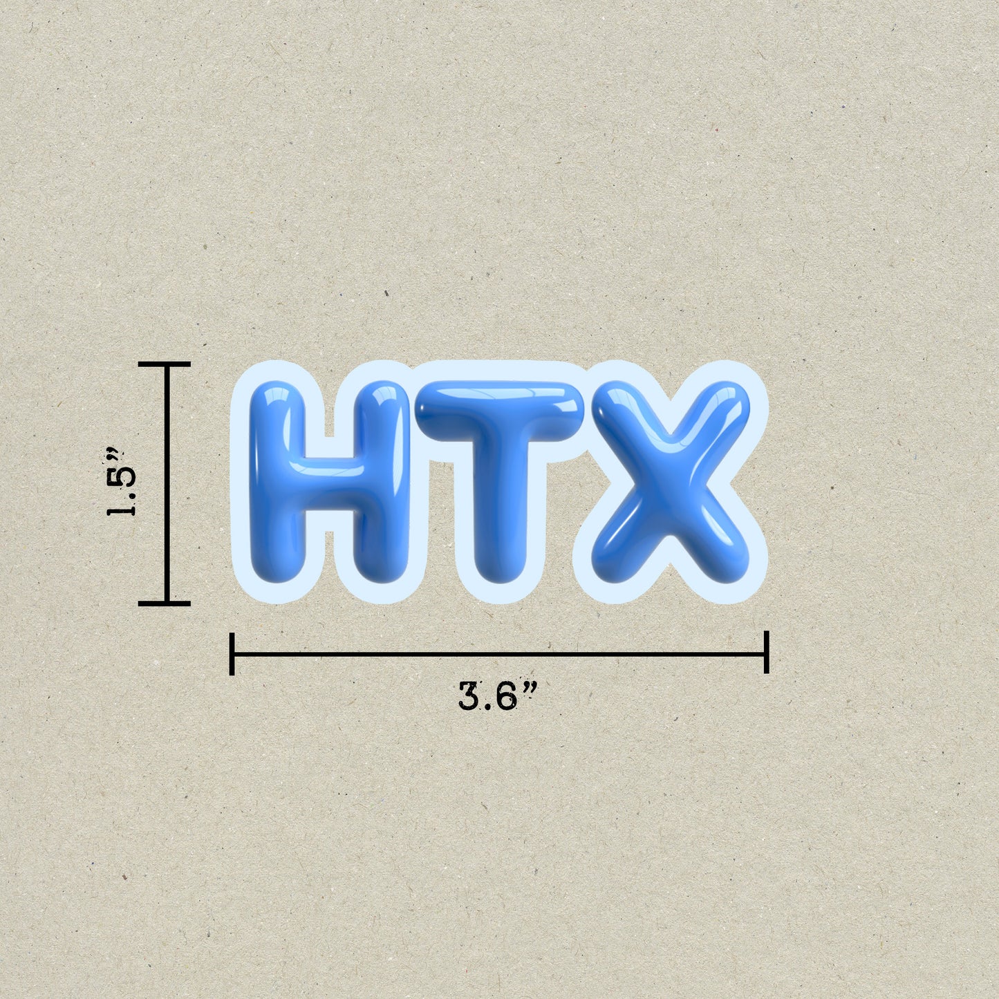 HTX Bubble Sticker