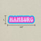 Hamburg Cloud Sticker