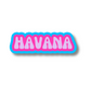 Havana Cloud Sticker