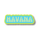 Havana Cloud Sticker