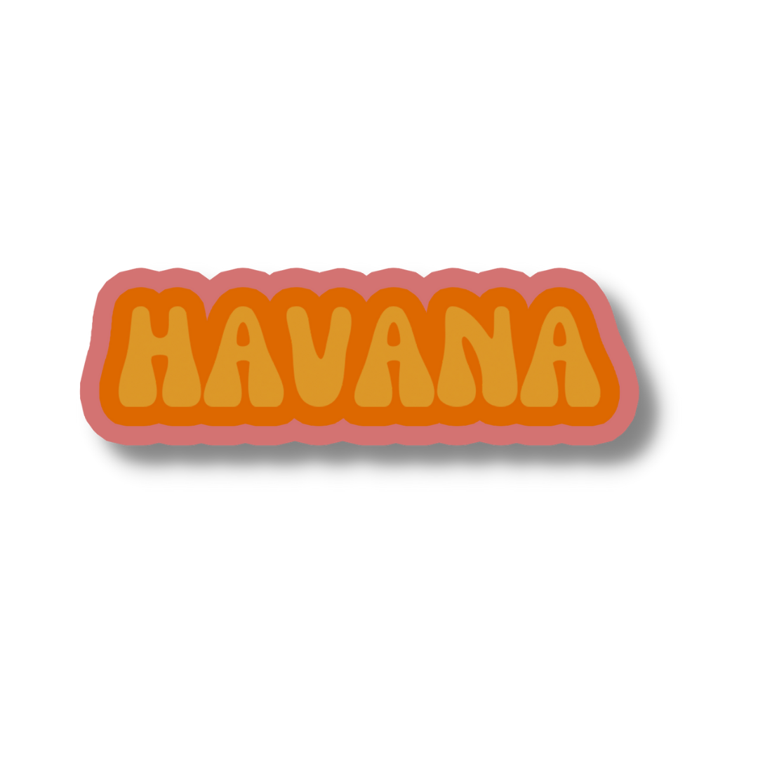 Havana Cloud Sticker