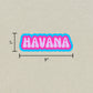 Havana Cloud Sticker