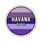 Havana, Cuba Circle Sticker