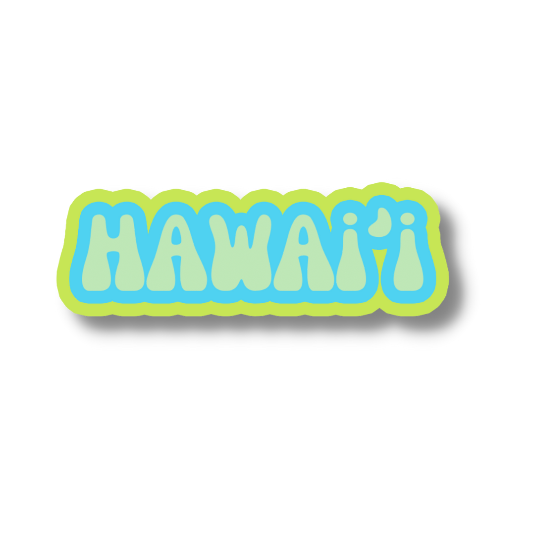 Hawai'i Cloud Sticker