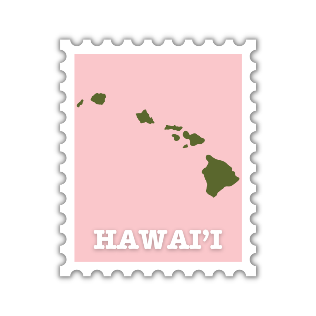 Hawai'i Stamp Sticker