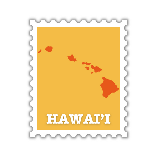 Hawai'i Stamp Sticker