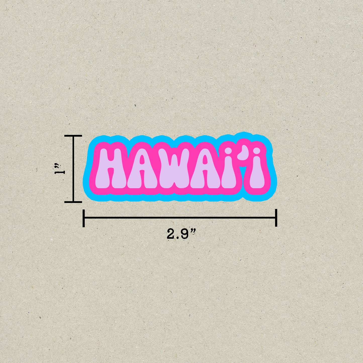 Hawai'i Cloud Sticker