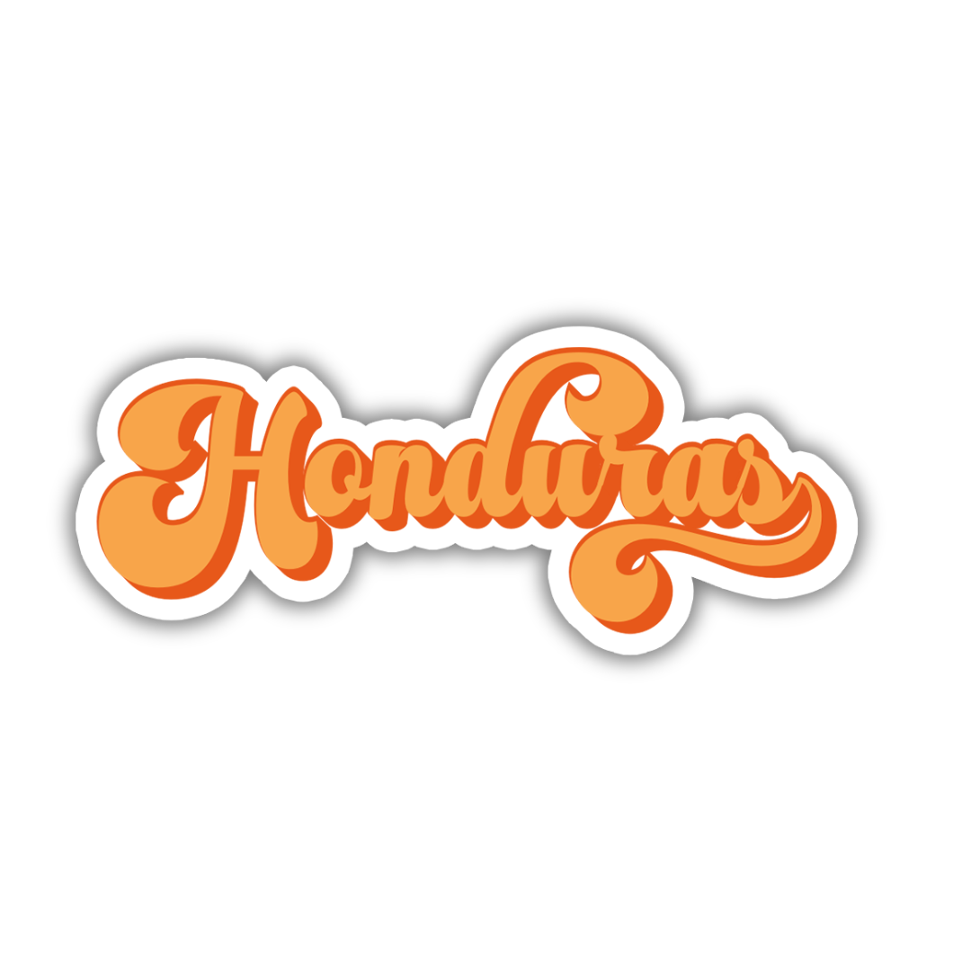 Honduras Vintage Sticker