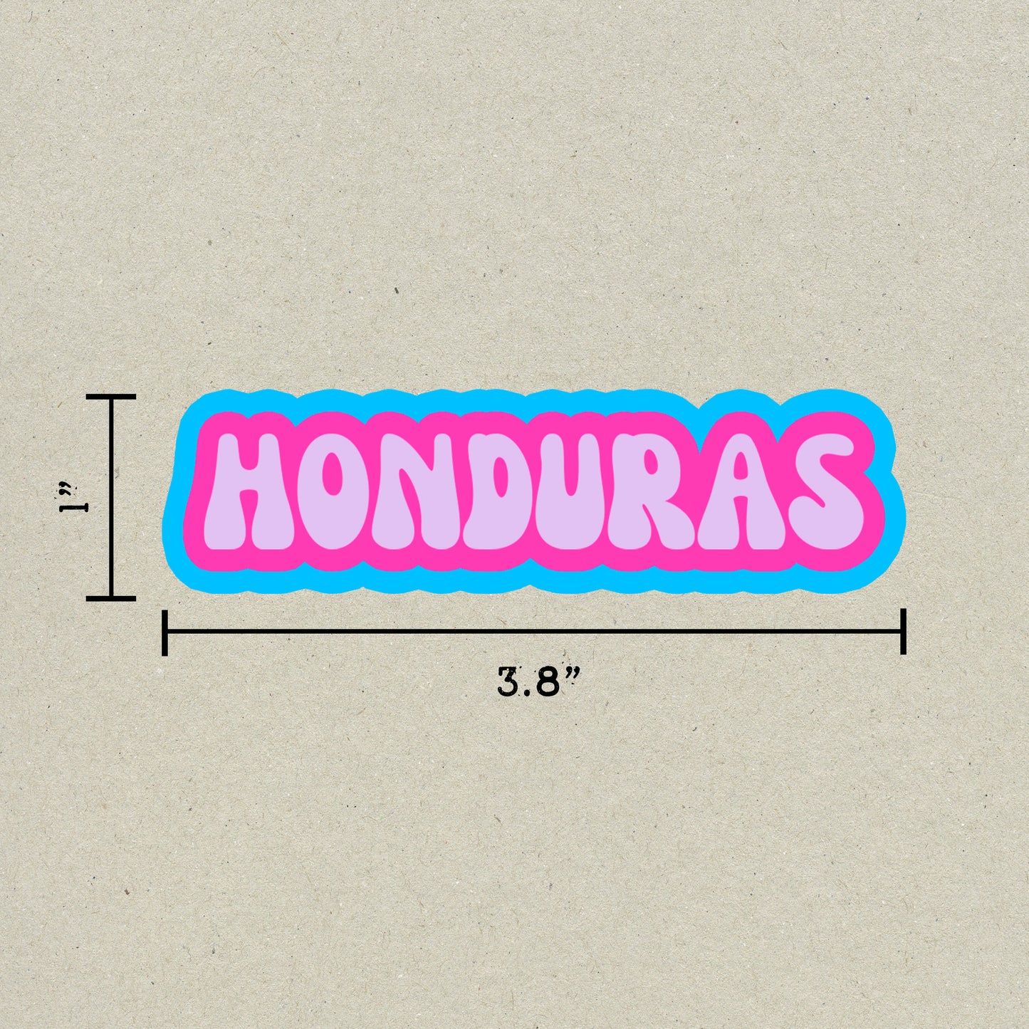 Honduras Cloud Sticker