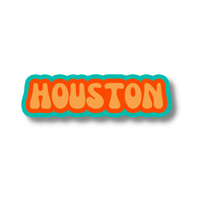 Houston Cloud Sticker