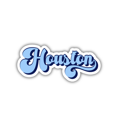Houston Vintage Sticker