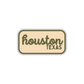 Houston, Texas Retro Travel Sticker – Colorful Vinyl Decal for Laptop, Water Bottle & Luggage