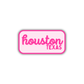 Houston, Texas Retro Travel Sticker – Colorful Vinyl Decal for Laptop, Water Bottle & Luggage