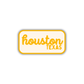Houston, Texas Retro Travel Sticker – Colorful Vinyl Decal for Laptop, Water Bottle & Luggage
