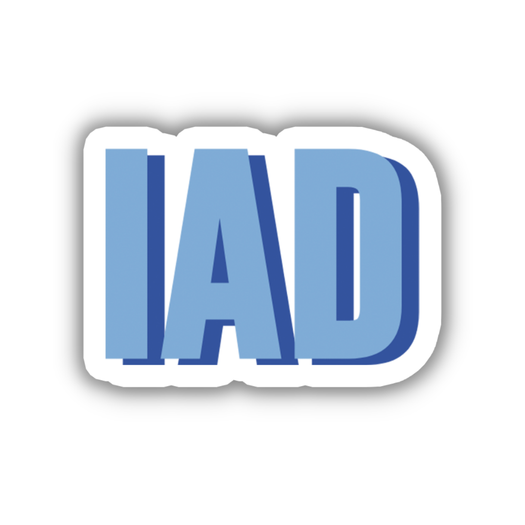 IAD Double Layered Sticker