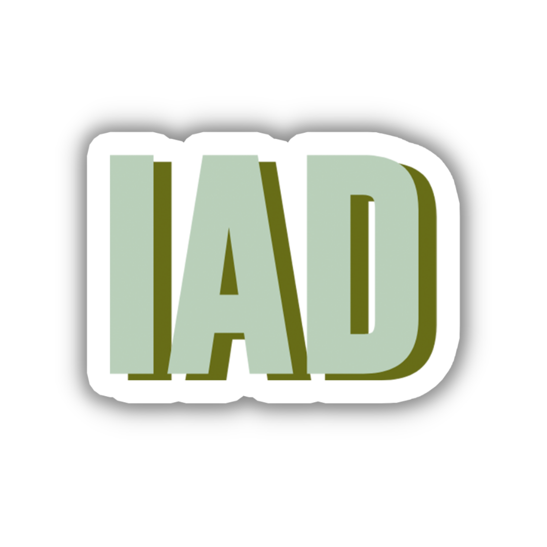 IAD Double Layered Sticker