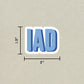 IAD Double Layered Sticker