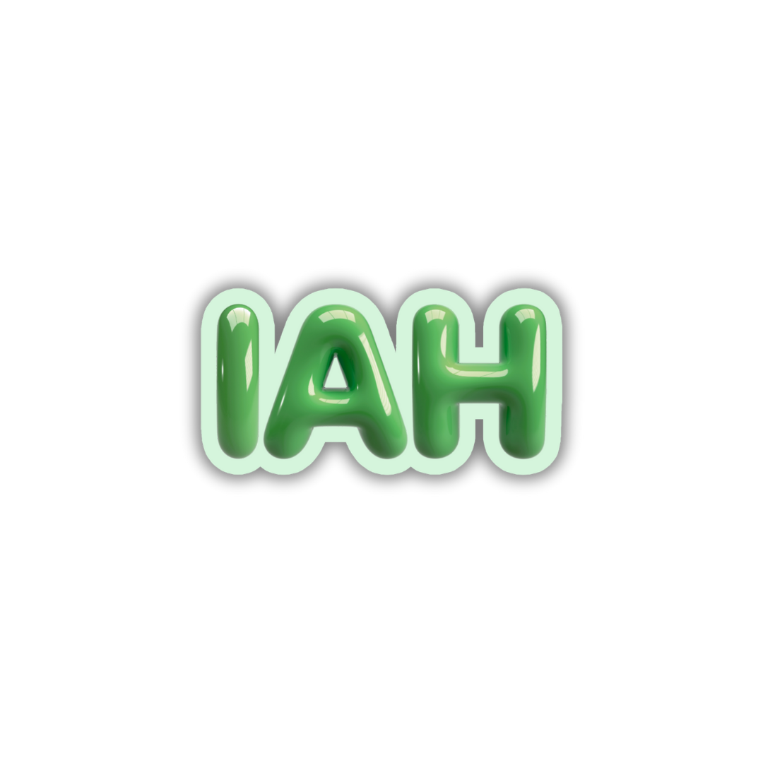 IAH Bubble Sticker