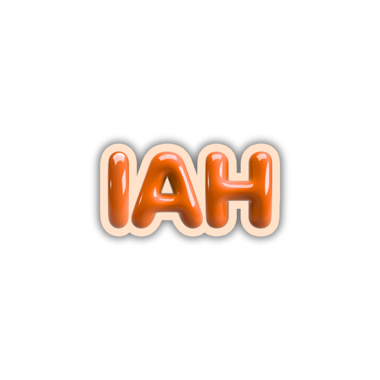 IAH Bubble Sticker