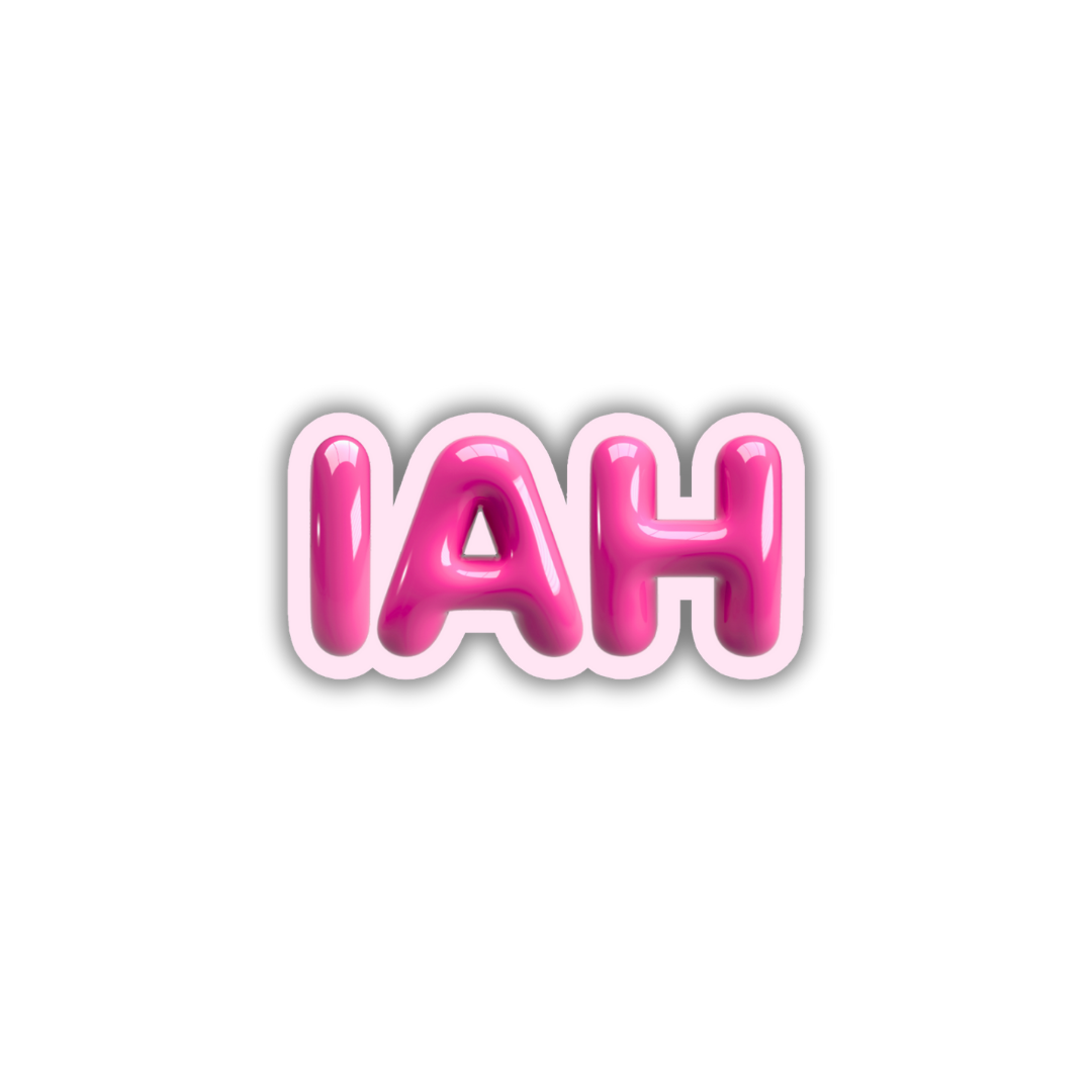 IAH Bubble Sticker
