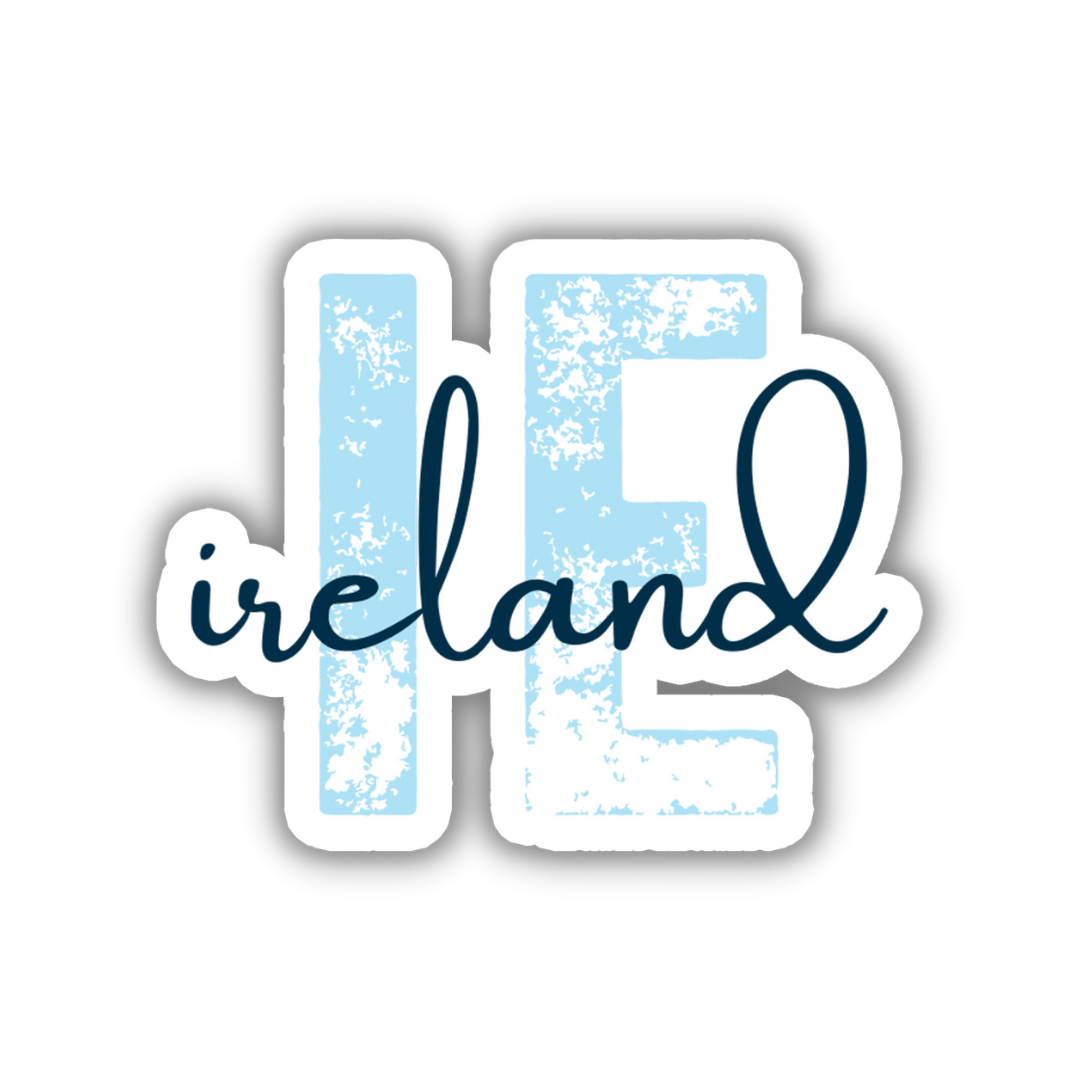 Ireland Country Code Sticker