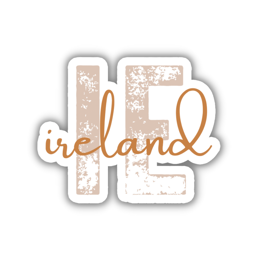 Ireland Country Code Sticker