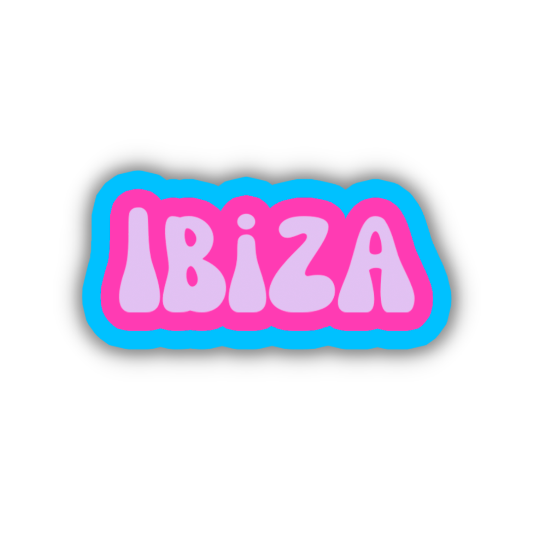 Ibiza Cloud Sticker