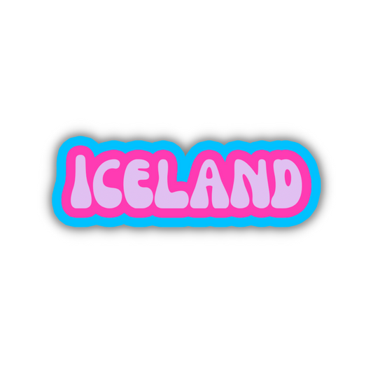 Iceland Cloud Sticker