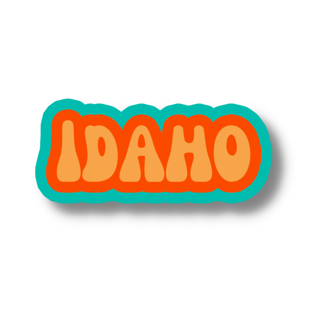 Idaho Cloud Sticker