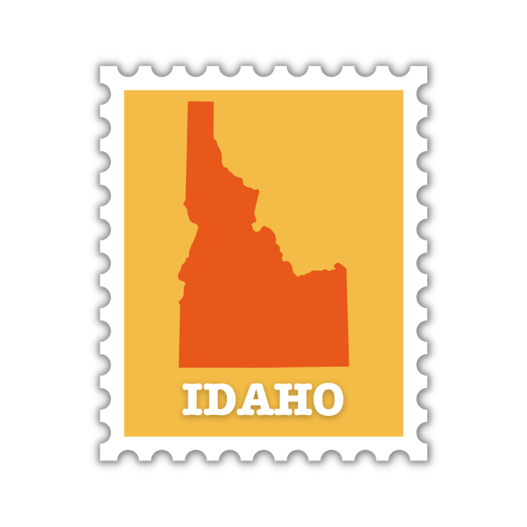 Idaho Stamp Sticker