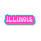 Illinois Cloud Sticker