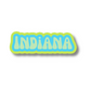 Indiana Cloud Sticker