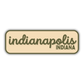 Indianapolis, Indiana Retro Travel Sticker – Colorful Vinyl Decal for Laptop, Water Bottle & Luggage