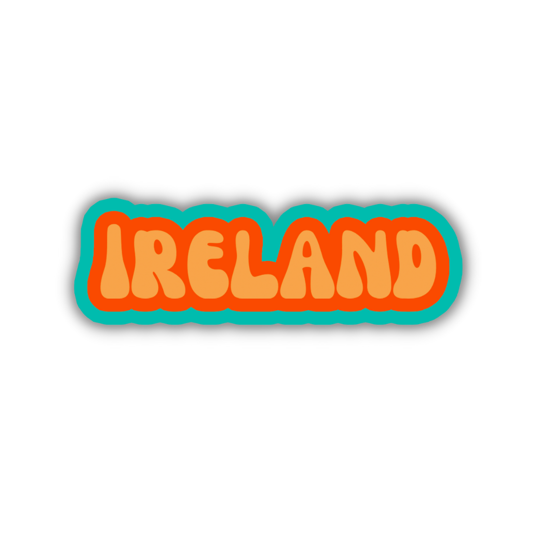 Ireland Cloud Sticker